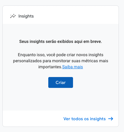 criar insights no google analytics