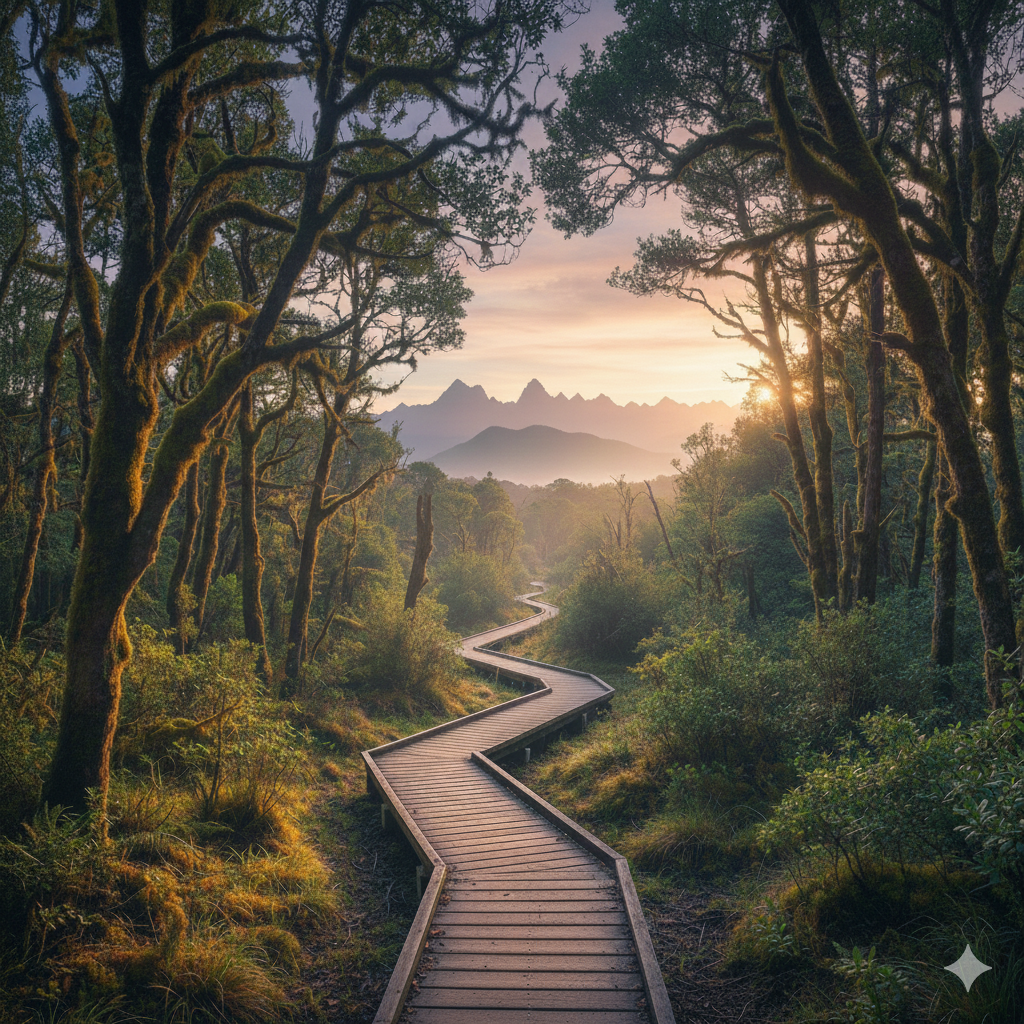 visão da ia sobre o experimento: saminho sinuoso